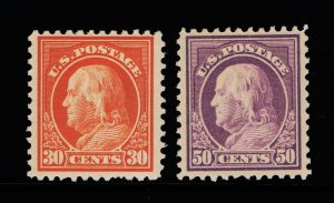 VERY AFFORDABLE GENUINE SCOTT #516 & 517 F-VF MINT OG H SET OF 2 STAMPS  #12765