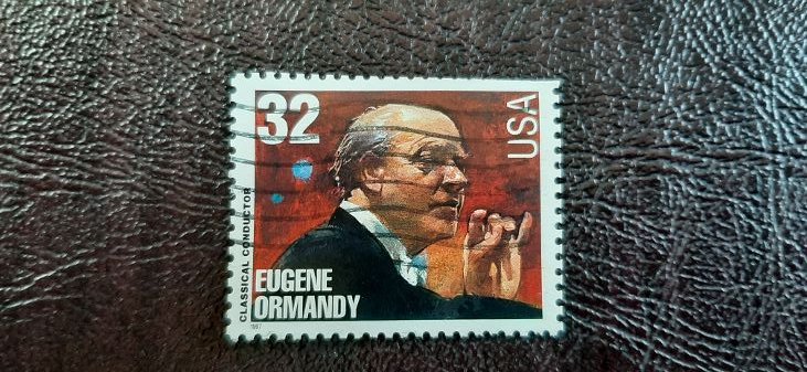 US Scott # 3161; used 32c E Ormandy from 1997; VF/XF centering; off paper