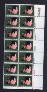 Scott# 1484  plate  blocks of 12 with 2 extra lightly hinged  $1.12  face value