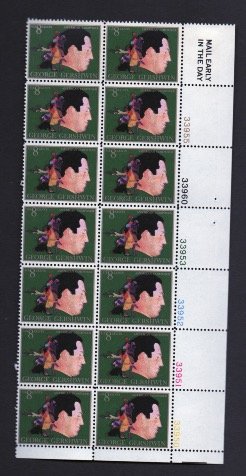 Scott# 1484  plate  blocks of 12 with 2 extra lightly hinged  $1.12  face value