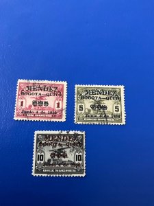 Stamps Ecuador Scott #C32-4 used