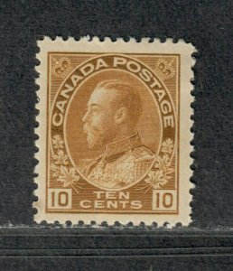 Canada Sc#118 M/H/VF+, Cv. $40