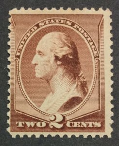 MOMEN: US STAMPS #210 MINT OG NH LOT #34849