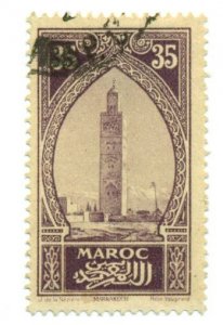 French Morocco 1923 #101 U SCV(2022)=$0.80