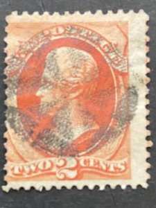 US Stamps - SC# 183 - Used - Great Centering - Great Xcl - SCV = $5.00+
