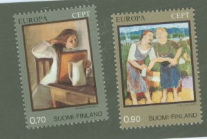 Finland #572-573  Single (Complete Set) (Art)