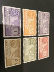 Ecuador sc 417-422 MNH comp set