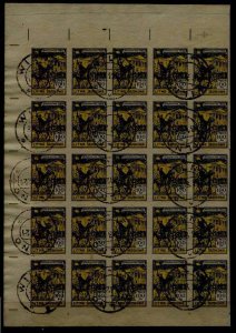 Central Lithuania 57 used/25x/SCV168.75