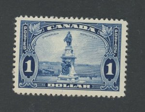 Canada $1.00 Mint Stamp #227-$1.00 Champlain Monument MH F/VF Guide Value=$62.50