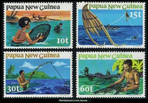 Papua New Guinea Scott 545-548 Mint never hinged.