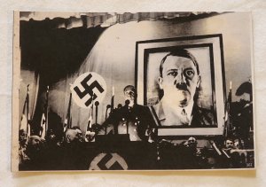Nazi Germany Third Reich NSDAP Adolf Hitler Propaganda postcard WW2 WWII German