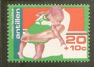 Netherlands Antilles   Scott B140   Child   MNH