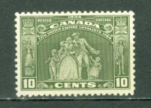 CANADA 1934 LOYALISTS #209  MINT...$30.00