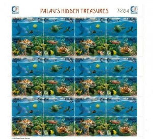 Palau - 1995 - Palau's Hidden Treasure - Sheet of Twenty Four - MNH