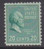 US sc#825 1938 20c Presidents MLH