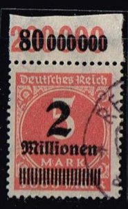 Germany 1923,Sc.#272 used with Margin A.cv.€20