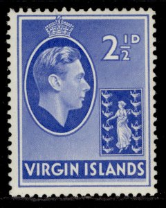 BRITISH VIRGIN ISLANDS GVI SG114a, 2½d ultramarine, M MINT. 