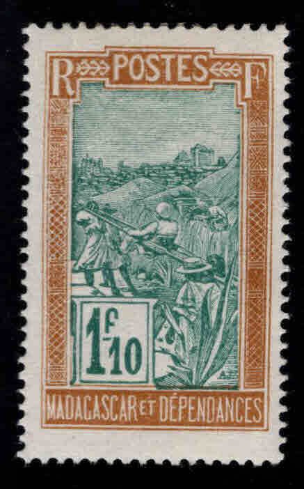 Madagascar Scott 112 MH* stamp