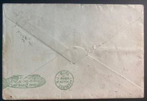 1929 Union City NJ USA LZ 127 Graf Zeppelin First Round Flight cover FFC 