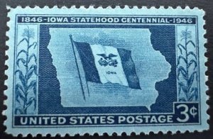 US # 942 Iowa Statehood 3c 1946 Mint NH