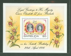 Barbuda #782 Mint (NH) Souvenir Sheet (Queen)