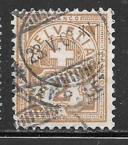Switzerland 113: 2c Numeral, used, F-VF