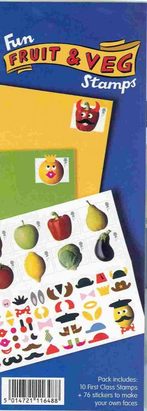 Great Britain # 2117a Fruit & Veg sheet  (1) Mint NH