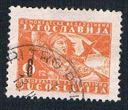 Yugoslavia 203 Used Partisan Girl (BP15913)