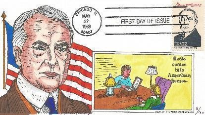 Ameripex Harding FDC Paslay cachet #!