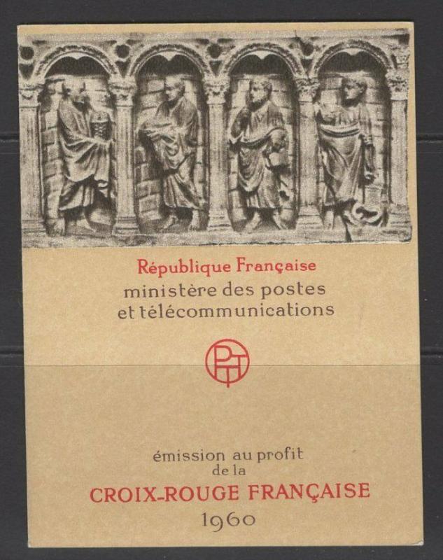 FRANCE SGXSB10 1960 RED CROSS BOOKLET MNH 