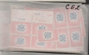 U.S. Scott #CE2 Airmail 50+ Stamps - Lot #1 - Singles/Blocks - Dealers Cat $50