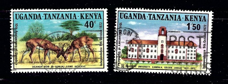 Kenya UT 254/256 Used 1972 issues