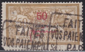 French Morocco 51 Liberty & Peace O/P 1914