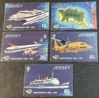 JERSEY # 685-689--MINT NEVER/HINGED---COMPLETE SET------1994