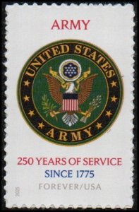 United States 6003 - Mint-NH - 73c US Army, 250 Years (2025) (cv $1.50)