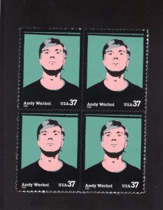 3652 Andy Warhol, MNH blk/4
