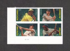 TheStampNut > Scott# 4694-97 BASEBALL ALL-STARS S/A PLATE BLOCK (4) MNH