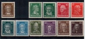 Germany Scott 351-62 Mint NH (missing 352, #360 ink spot on gum) [TE1840]