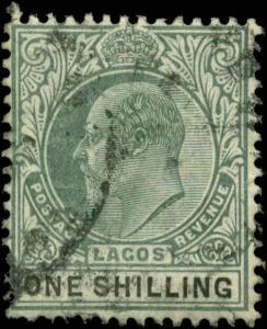 Lagos Scott #56a Used Chalky Paper