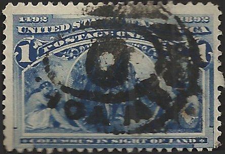 # 230 DEEP BLUE USED COLUMBUS IN SIGHT OF LAND SCV-0.40