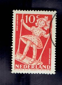 NETHERLANDS SCOTT#B192 1948 CHILDREN STAMPS - USED