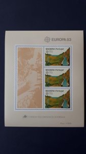 Europa CEPT - Portugal / Madeira 1983. ** MNH Block