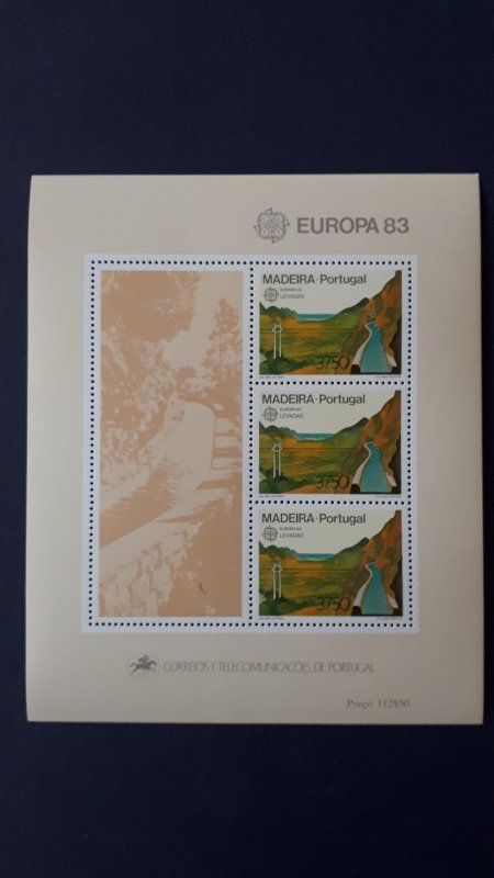 Europa CEPT - Portugal / Madeira 1983. ** MNH Block