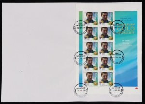 AUSTRALIA 2000 Sydney Olympics Gold medallist digital sheetlets Platypus imprint