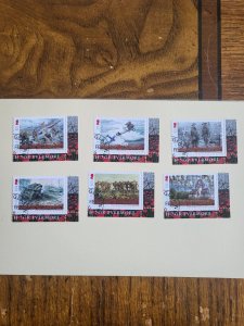 Stamps Isle of Man Scott #1775-80 used