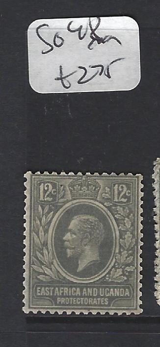 EAST AFRICA AND, UGANDA  (P0909B) KGV  12C  SG 48    MOG