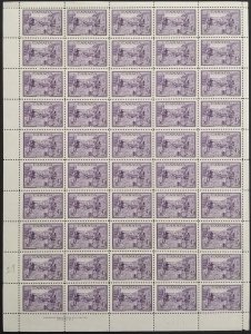 Canada 283 Sheet Pane Plate No. 2 LL VF MNH