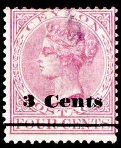 Ceylon Scott 155 Unused hinged.