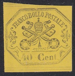 ITALY PAPAL STATES  An old forgery of a classic stamp.......................D926