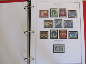 UNITED NATIONS 1951-1990 Unmounted mint collection in a - 36325